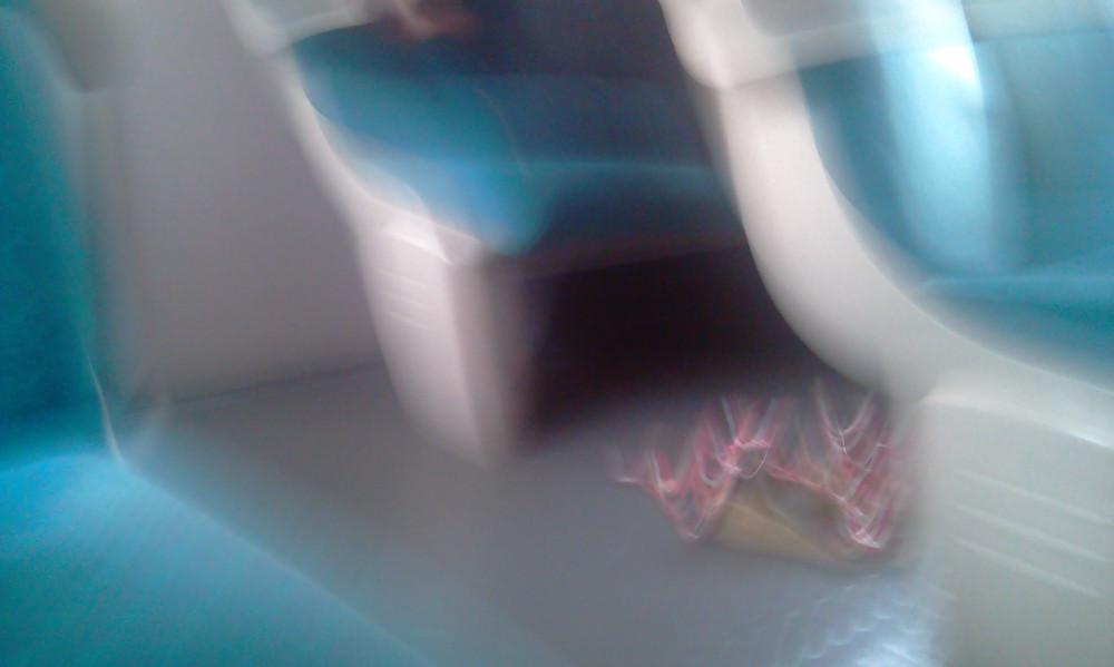 25P Candid feet annie train