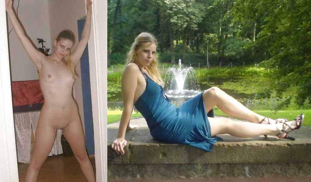 25P Real Wives and Girlfriends Dressed Undressed 6