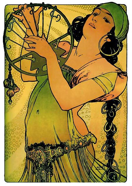 25P Orrnamental and Voluptuous Art Nouveau 3 - Alfons M. Mucha