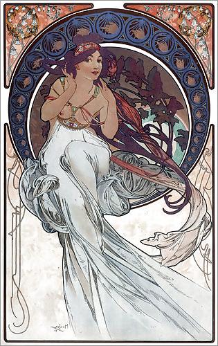 25P Orrnamental and Voluptuous Art Nouveau 3 - Alfons M. Mucha