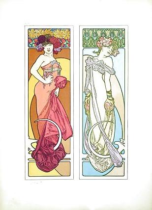 25P Orrnamental and Voluptuous Art Nouveau 3 - Alfons M. Mucha