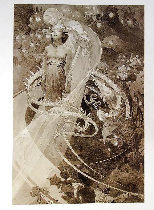 25P Orrnamental and Voluptuous Art Nouveau 3 - Alfons M. Mucha