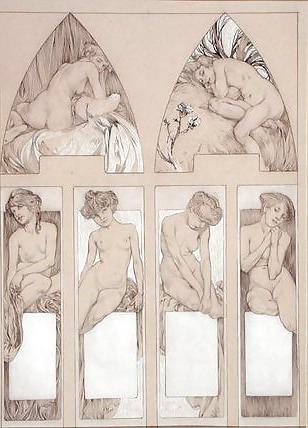 25P Orrnamental and Voluptuous Art Nouveau 3 - Alfons M. Mucha
