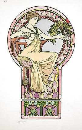 25P Orrnamental and Voluptuous Art Nouveau 3 - Alfons M. Mucha