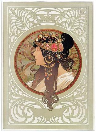 25P Orrnamental and Voluptuous Art Nouveau 3 - Alfons M. Mucha
