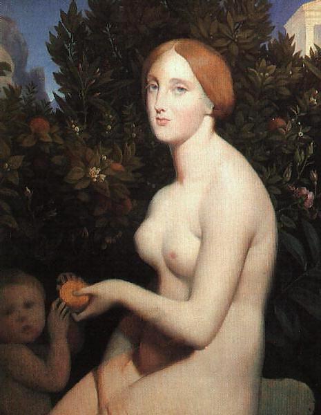14P Painted Ero and Porn Art 24 - J. - A. - D.  Ingres
