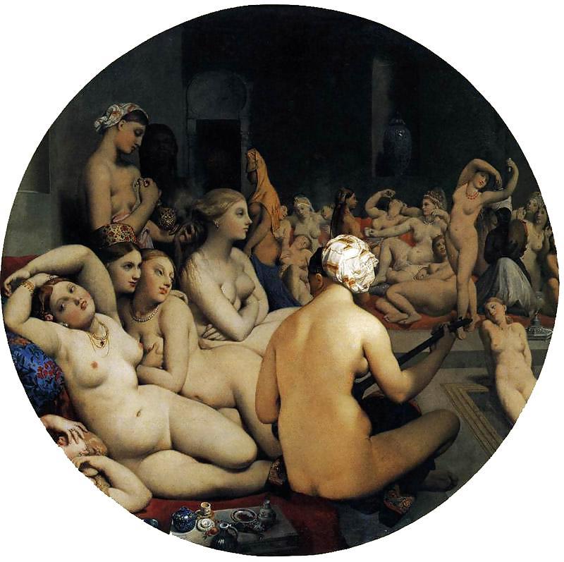 14P Painted Ero and Porn Art 24 - J. - A. - D.  Ingres