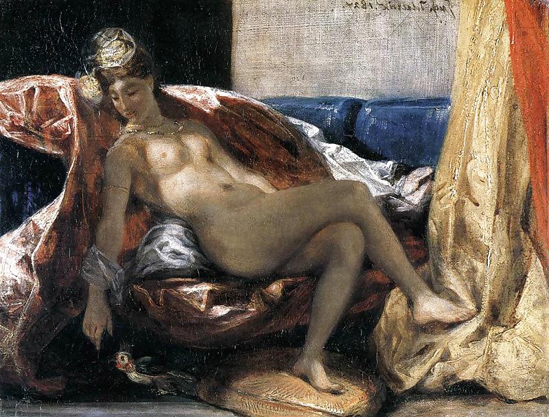 25P Painted EroPorn Art 58 - Eugene Delacroix