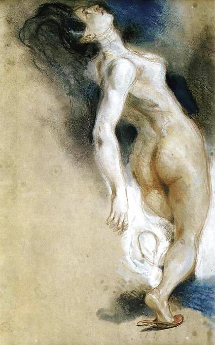25P Painted EroPorn Art 58 - Eugene Delacroix