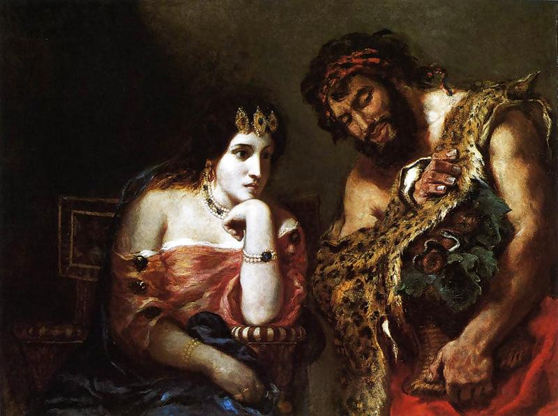 25P Painted EroPorn Art 58 - Eugene Delacroix