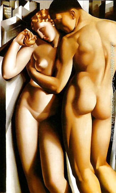 25P Tamara de Lempicka Art Deco painter and Glamour Star 