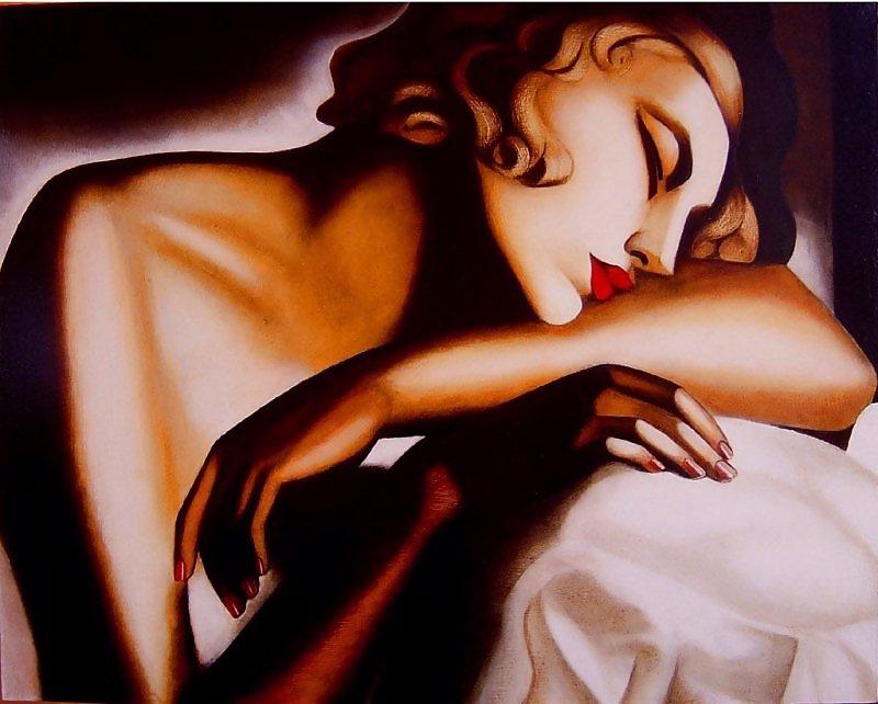 25P Tamara de Lempicka Art Deco painter and Glamour Star 
