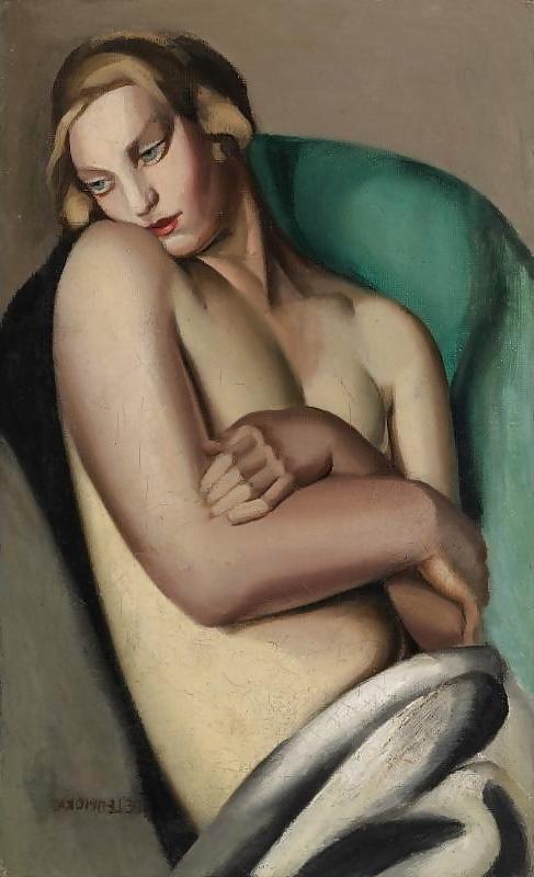 25P Tamara de Lempicka Art Deco painter and Glamour Star 