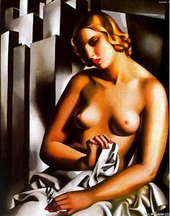 25P Tamara de Lempicka Art Deco painter and Glamour Star 