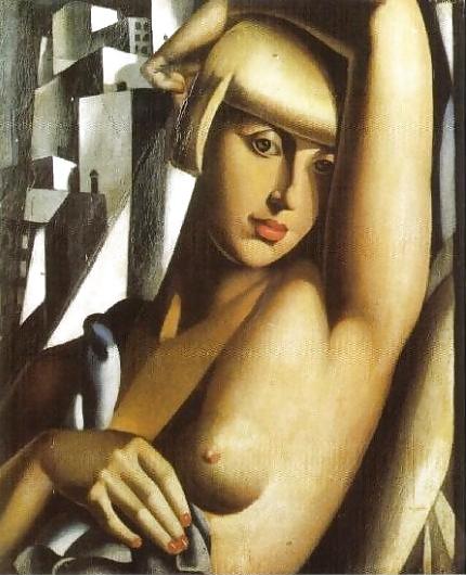 25P Tamara de Lempicka Art Deco painter and Glamour Star 