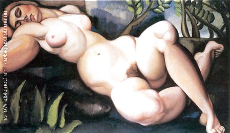 25P Tamara de Lempicka Art Deco painter and Glamour Star 