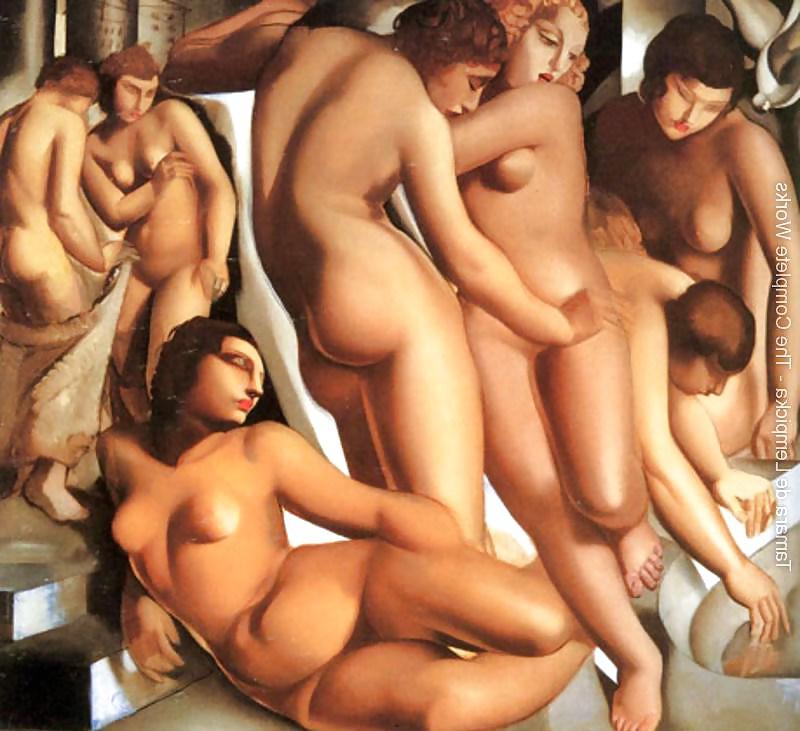 25P Tamara de Lempicka Art Deco painter and Glamour Star 