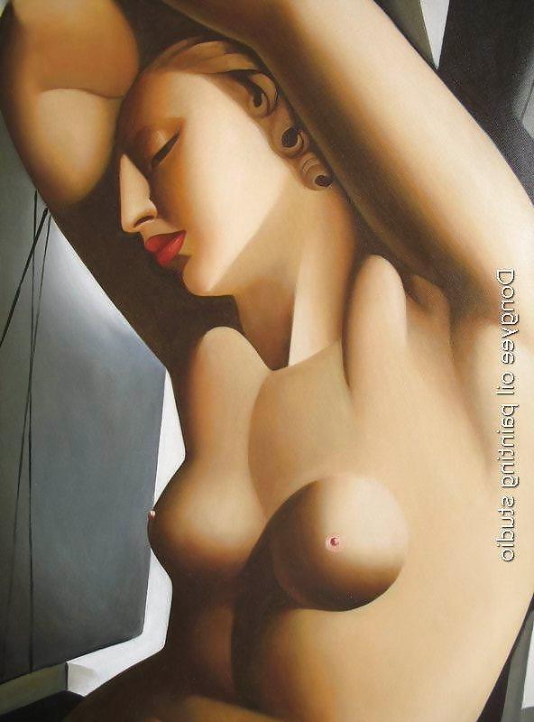 25P Tamara de Lempicka Art Deco painter and Glamour Star 