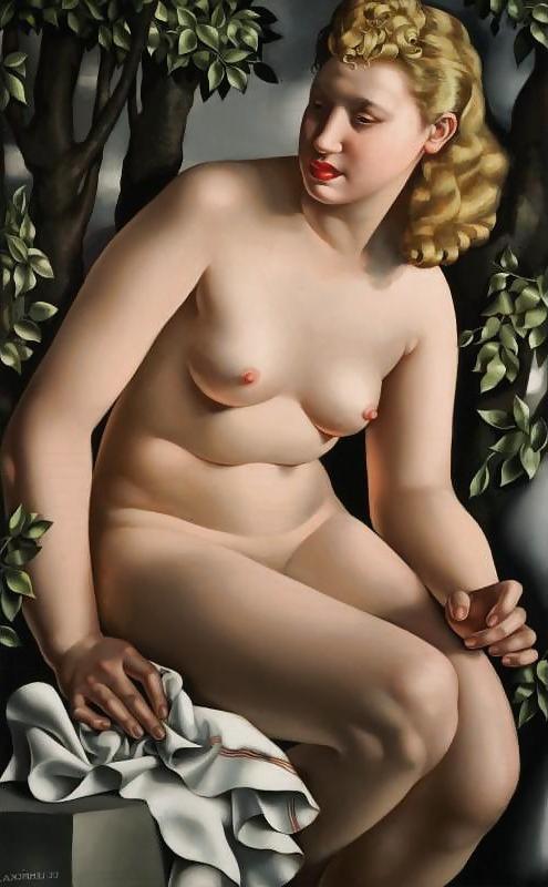 25P Tamara de Lempicka Art Deco painter and Glamour Star 
