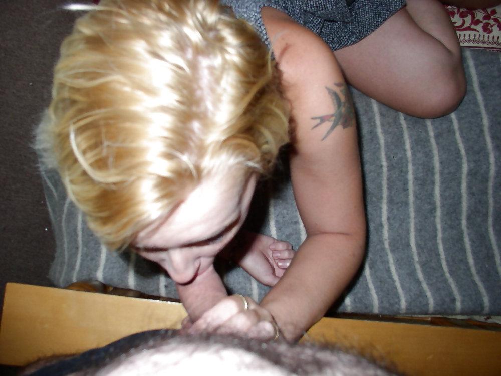 25P British Chav Married Slag Takes My Load