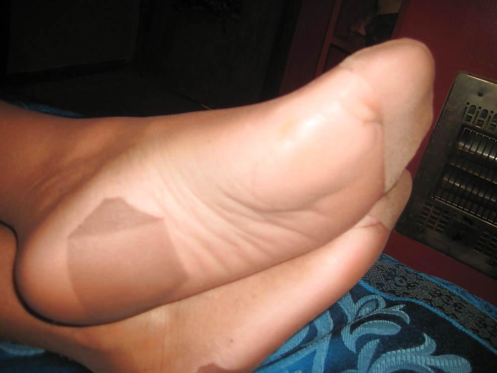 9P Sexy Nylon Feet Toes
