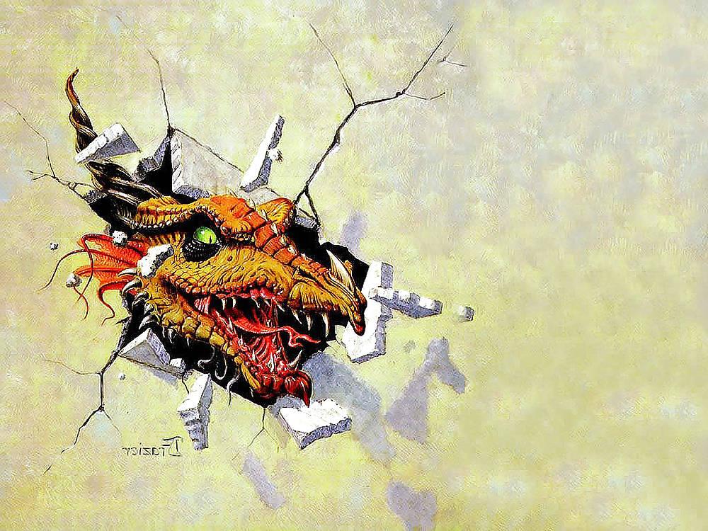 10P Dragon Art