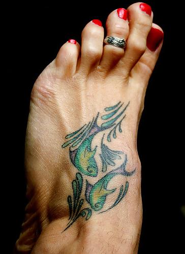 25P Sexy Tattooed Feet (mixed)