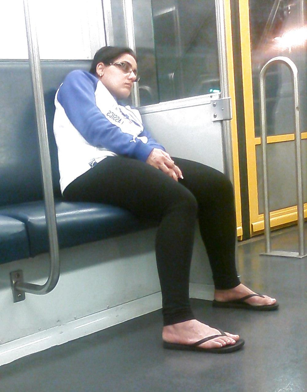 10P Sluts on the train