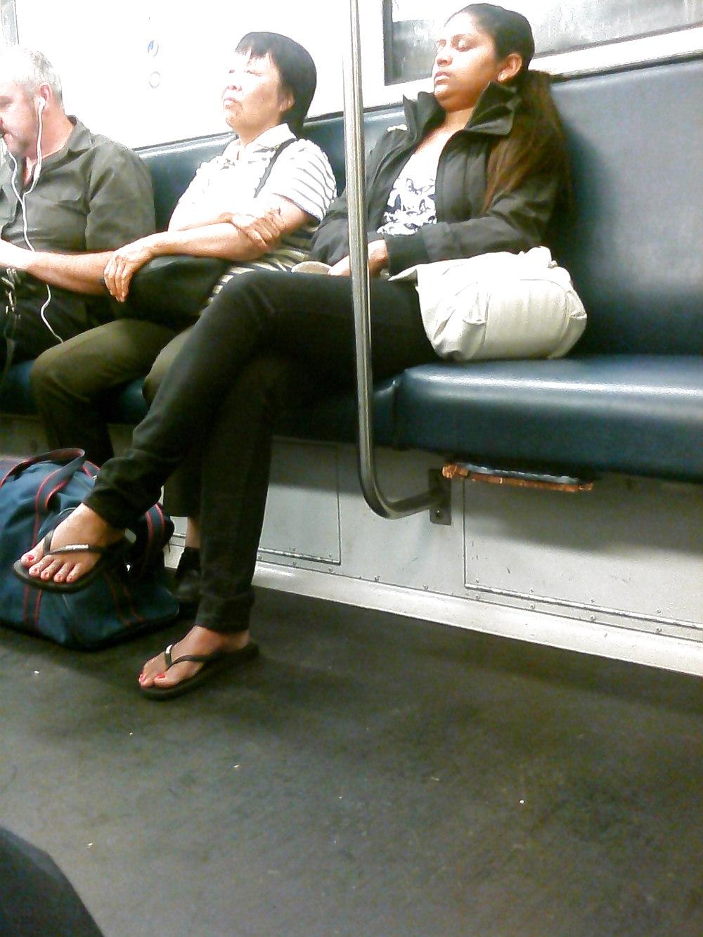10P Sluts on the train