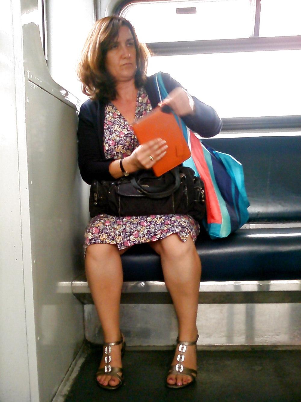 10P Sluts on the train