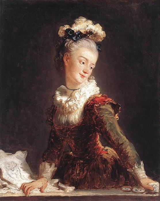 25P Painted EroPorn Art 52 - Jean-Honore Fragonard