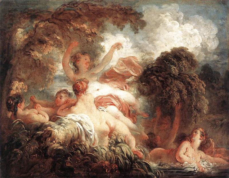 25P Painted EroPorn Art 52 - Jean-Honore Fragonard