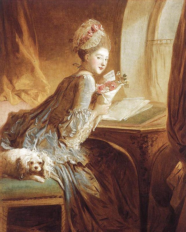 25P Painted EroPorn Art 52 - Jean-Honore Fragonard