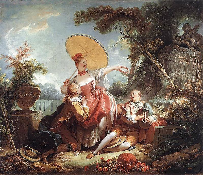 25P Painted EroPorn Art 52 - Jean-Honore Fragonard