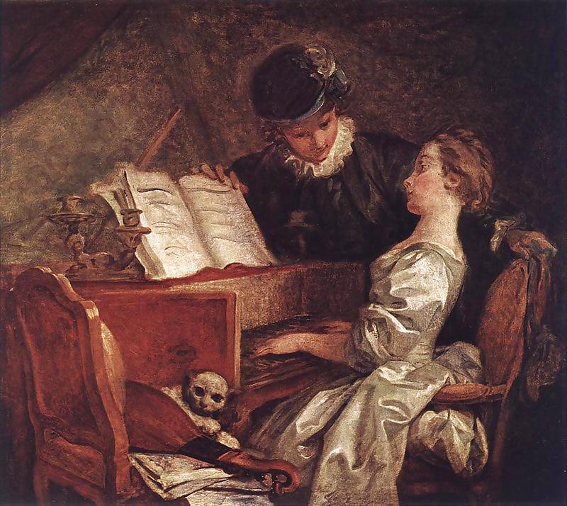 25P Painted EroPorn Art 52 - Jean-Honore Fragonard
