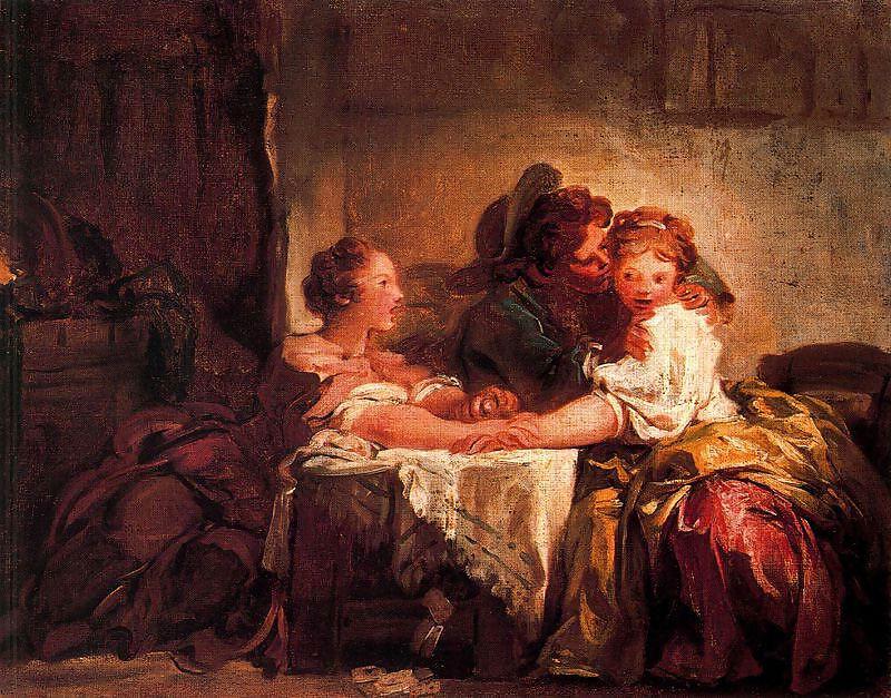25P Painted EroPorn Art 52 - Jean-Honore Fragonard