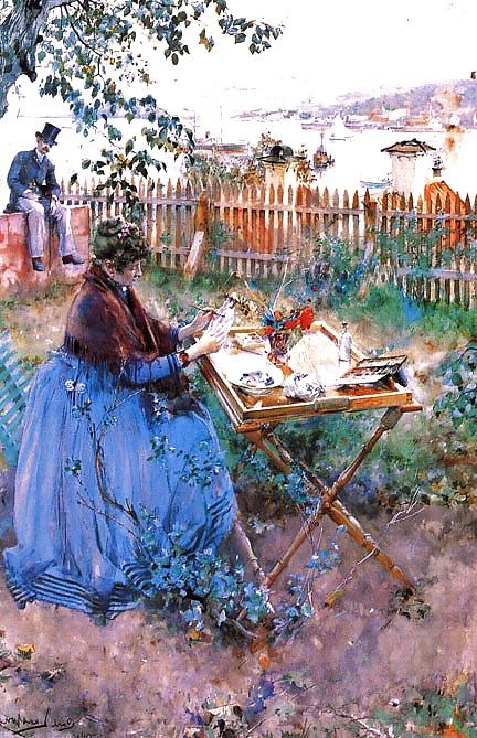 25P Painted EroPorn Art 68 - Carl Larsson 2