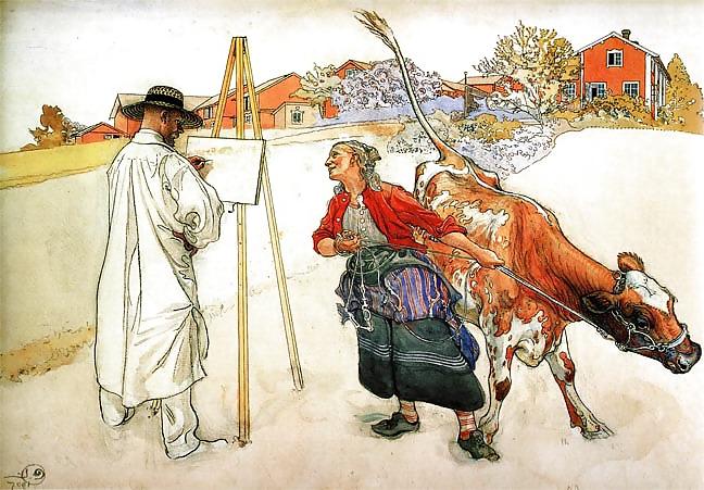 25P Painted EroPorn Art 68 - Carl Larsson 2