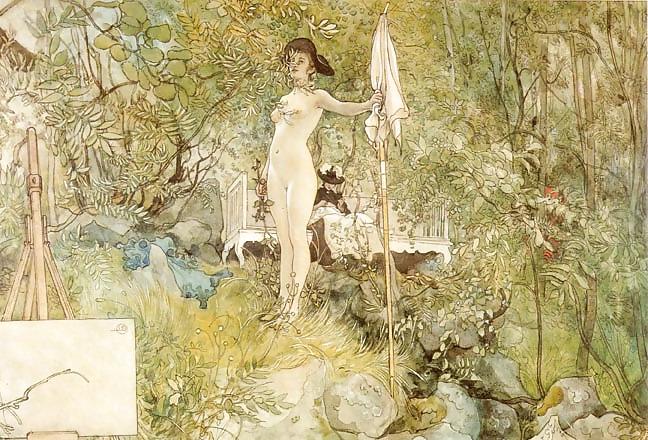 25P Painted EroPorn Art 68 - Carl Larsson 2