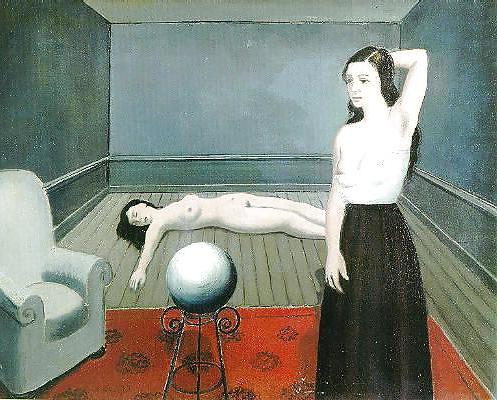 25P Painted EroPorn Art 69 - Paul Delvaux
