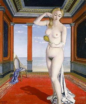 25P Painted EroPorn Art 69 - Paul Delvaux