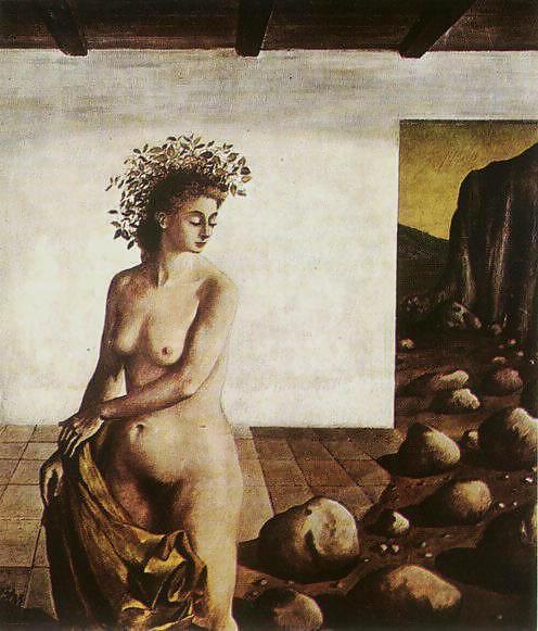 25P Painted EroPorn Art 69 - Paul Delvaux