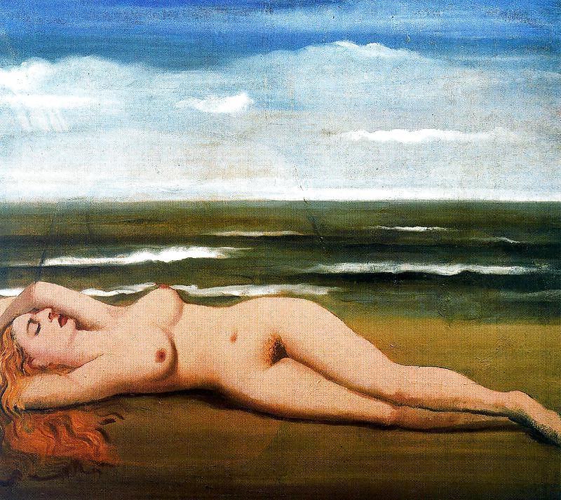 25P Painted EroPorn Art 69 - Paul Delvaux