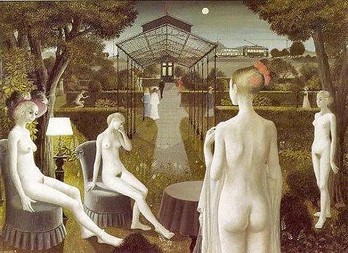 25P Painted EroPorn Art 69 - Paul Delvaux