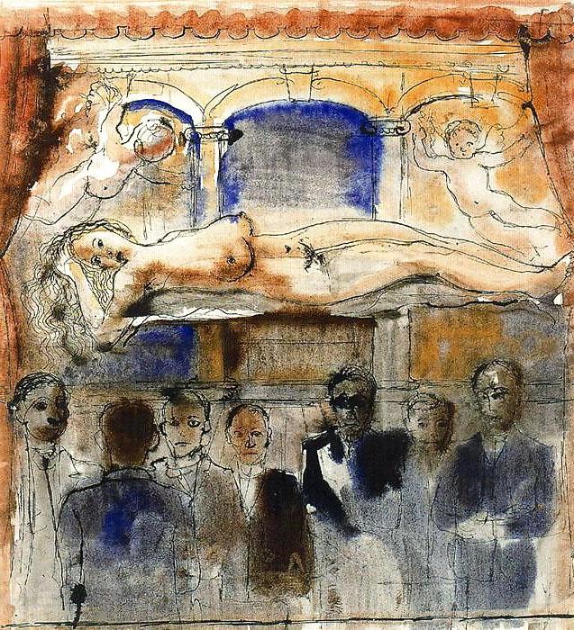 25P Painted EroPorn Art 69 - Paul Delvaux
