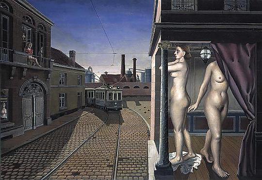 25P Painted EroPorn Art 69 - Paul Delvaux