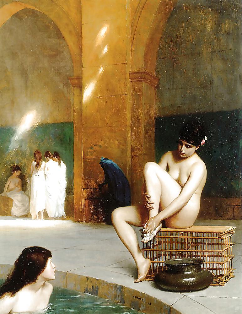 25P Painted EroPorn Art 69  - Jean-Leon Gerome