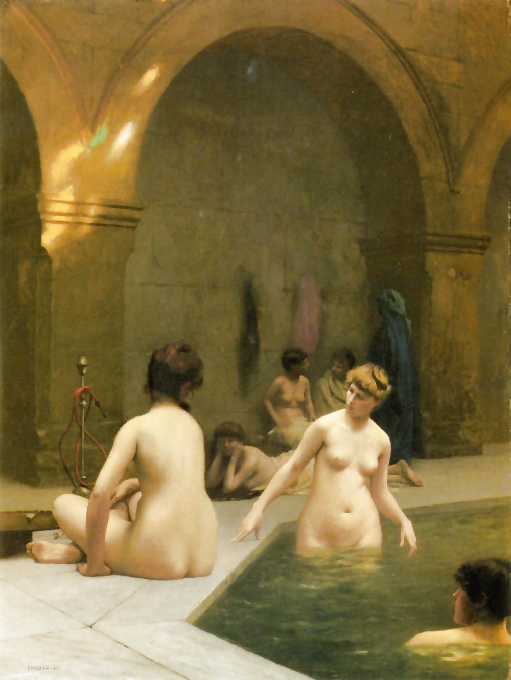 25P Painted EroPorn Art 69  - Jean-Leon Gerome