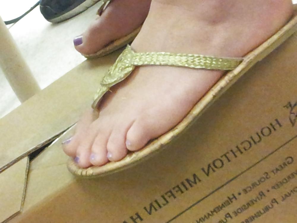 19P Candid High School Feet