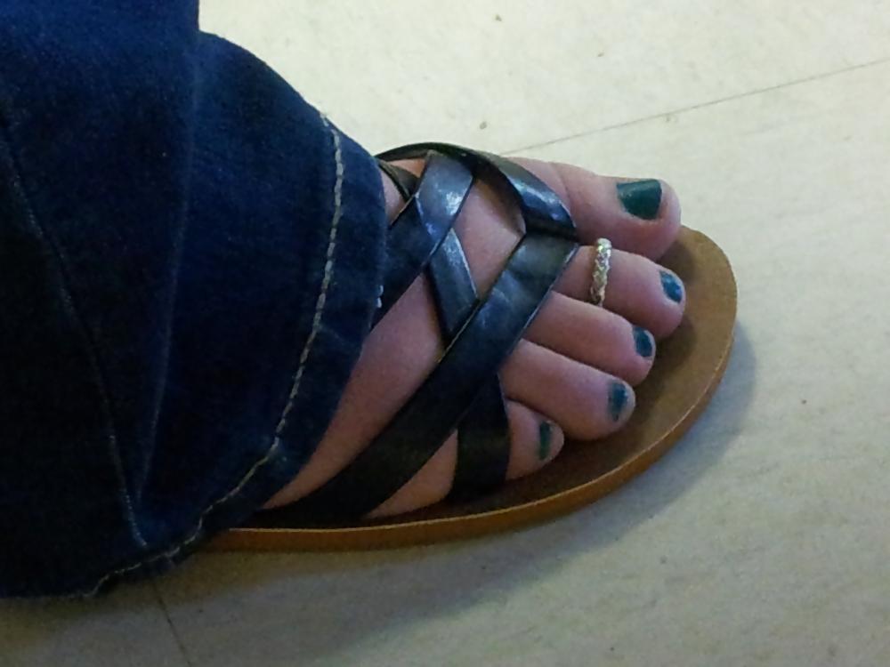 19P Candid High School Feet